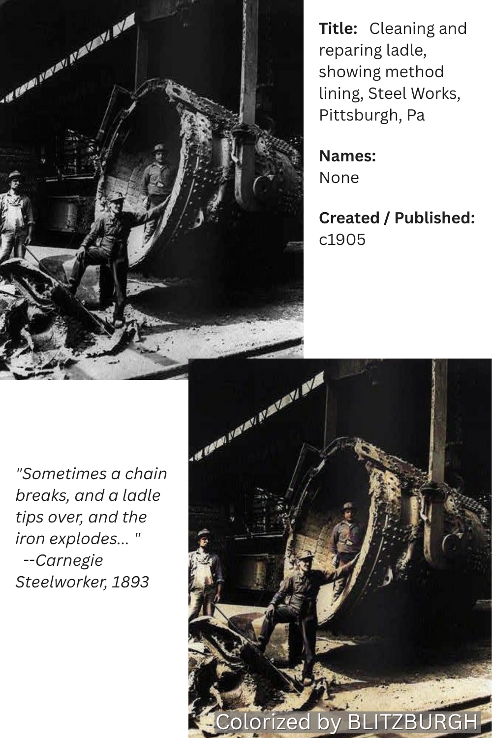 Repairing Steel Ladle Pittsburgh