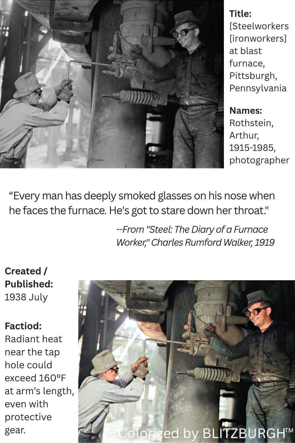 Steelworker Peephole View