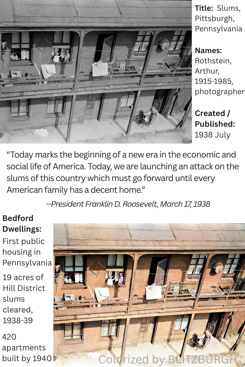 Pittsburgh Hill District Housing